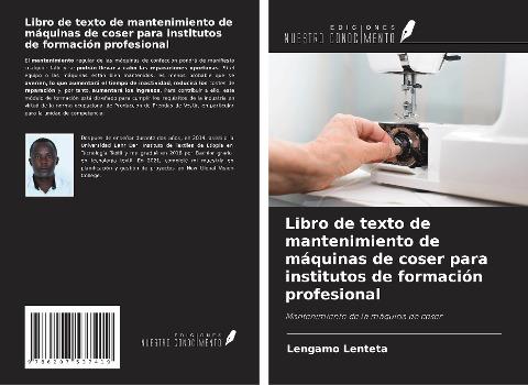 Libro de texto de mantenimiento de máquinas de coser para institutos de formación profesional