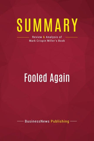 Summary: Fooled Again