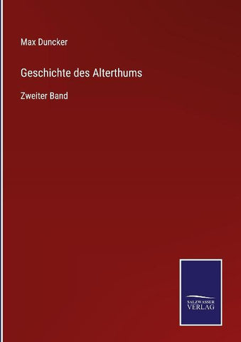 Geschichte des Alterthums