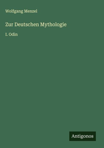 Zur Deutschen Mythologie