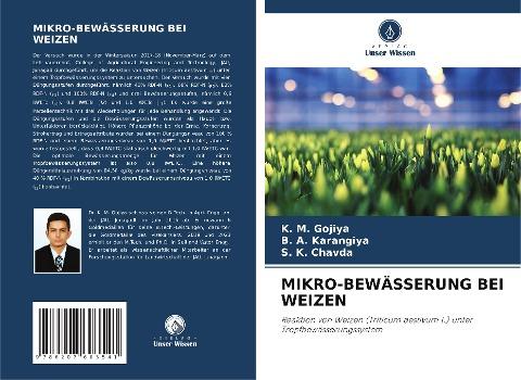 MIKRO-BEWÄSSERUNG BEI WEIZEN