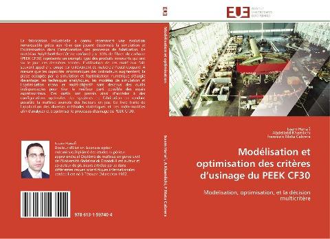Modélisation et optimisation des critères d'usinage du PEEK CF30