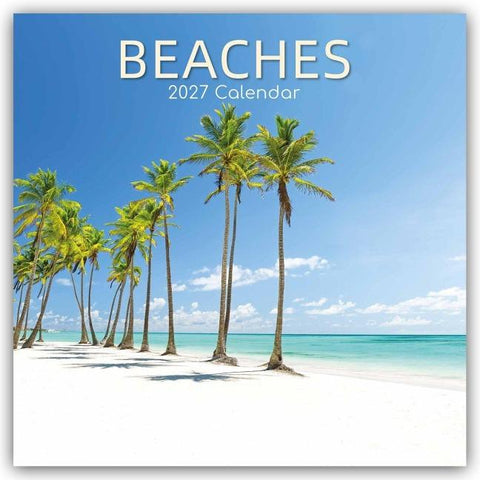 Beaches – Traumstrände 2027 – 16-Monatskalender