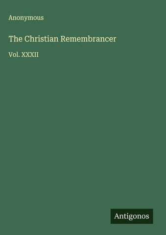 The Christian Remembrancer