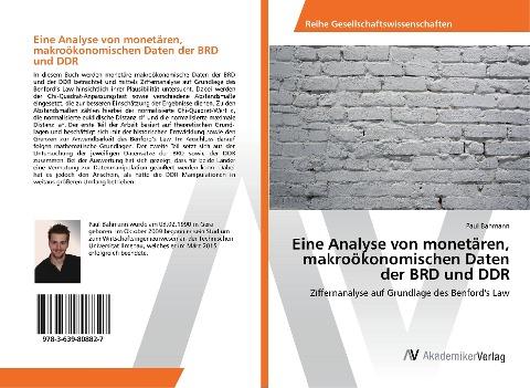 Eine Analyse von monetären, makroökonomischen Daten der BRD und DDR