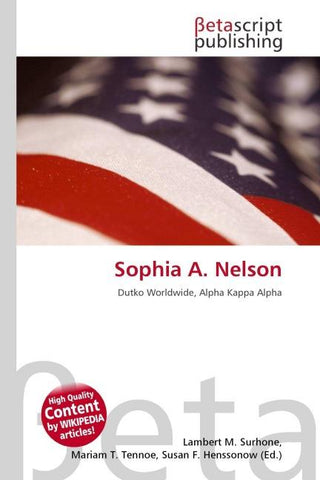 Sophia A. Nelson