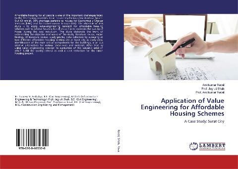 Application of Value Engineering for Affordable Housing Schemes