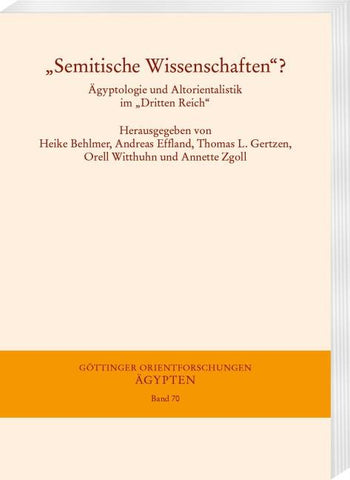 „Semitische Wissenschaften“?