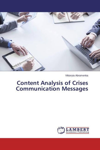 Content Analysis of Crises Communication Messages