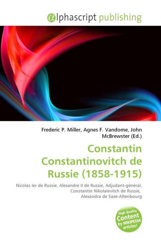 Constantin Constantinovitch de Russie (1858-1915)