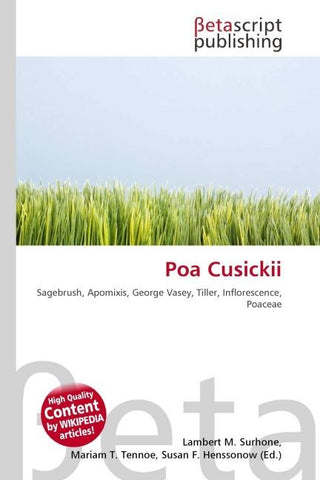 Poa Cusickii
