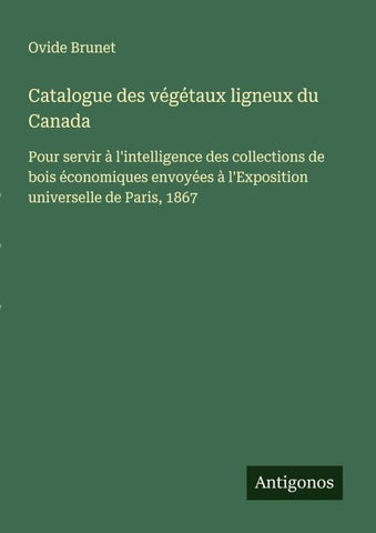 Catalogue des végétaux ligneux du Canada
