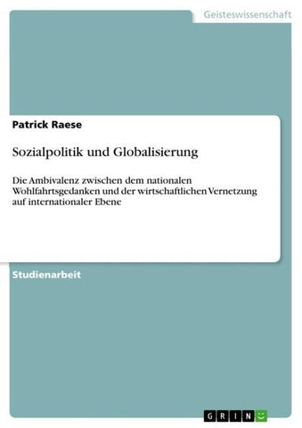 Sozialpolitik und Globalisierung