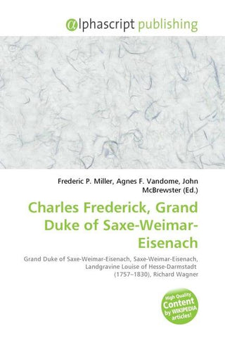 Charles Frederick, Grand Duke of Saxe-Weimar-Eisenach