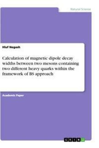 Calculation of magnetic dipole decay widths between two mesons containing two different heavy quarks within the framework of BS approach