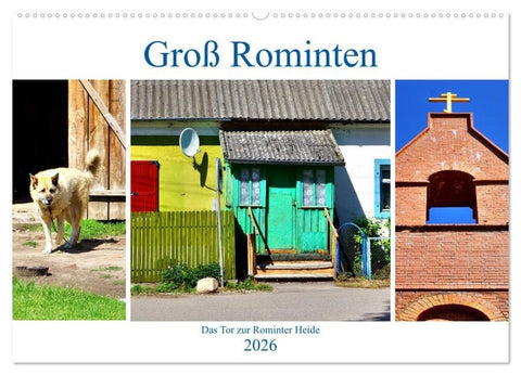 Groß Rominten - Das Tor zur Rominter Heide (Wandkalender 2026 DIN A2 quer), CALVENDO Monatskalender