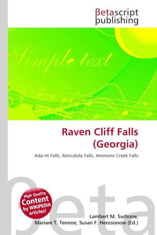 Raven Cliff Falls (Georgia)
