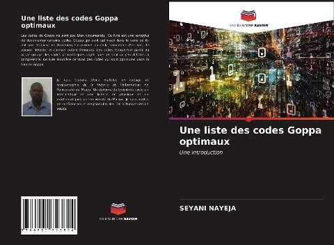 Une liste des codes Goppa optimaux