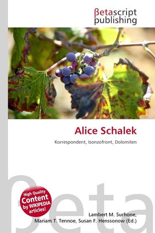 Alice Schalek