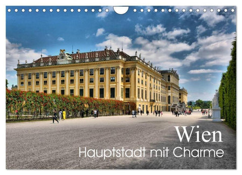 Wien - Haupstadt mit Charme (Wandkalender 2026 DIN A4 quer), CALVENDO Monatskalender