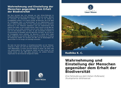 Wahrnehmung und Einstellung der Menschen gegenüber dem Erhalt der Biodiversität