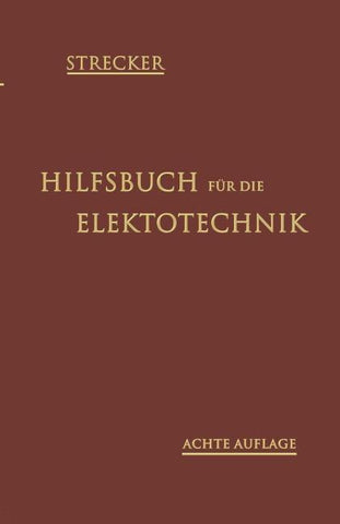 Hilfsbuch für die Elektrotechnik