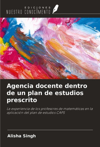 Agencia docente dentro de un plan de estudios prescrito