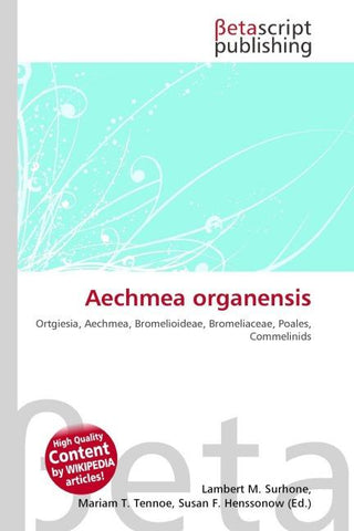 Aechmea organensis