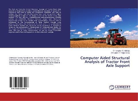 Computer Aided Structural Analysis of Tractor Front Axle Support