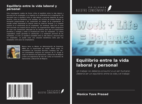 Equilibrio entre la vida laboral y personal