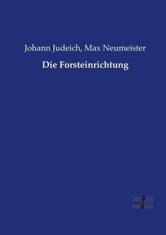 Die Forsteinrichtung
