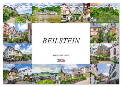 Beilstein Impressionen (Tischkalender 2026 DIN A5 quer), CALVENDO Monatskalender