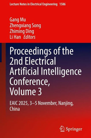 Proceedings of the 2nd Electrical Artificial Intelligence Conference, Volume 3