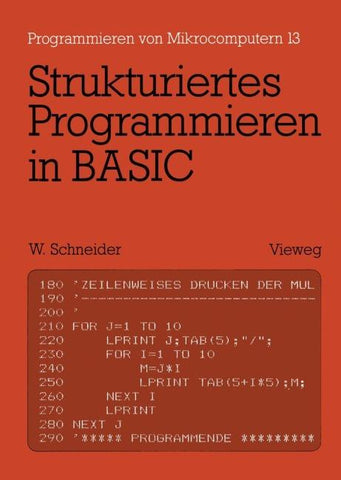 Strukturiertes Programmieren in BASIC