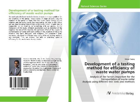Development of a testing method for efficiency of waste water pumps