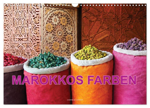 Marokkos Farben (Wandkalender 2026 DIN A3 quer), CALVENDO Monatskalender