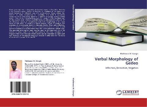Verbal Morphology of Gedeo