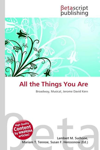 All the Things You Are