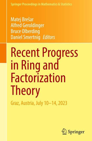 Recent Progress in Ring and Factorization Theory