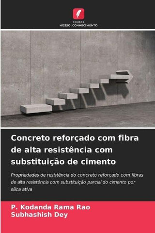 Concreto reforçado com fibra de alta resistência com substituição de cimento