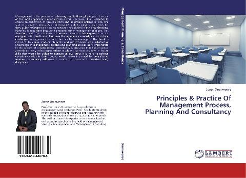 Principles & Practice Of Management Process, Planning And Consultancy