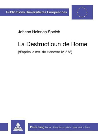 La Destructioun de Rome
