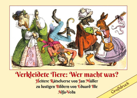 Verkleidete Tiere: Wer macht was?