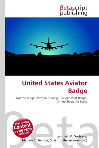 United States Aviator Badge