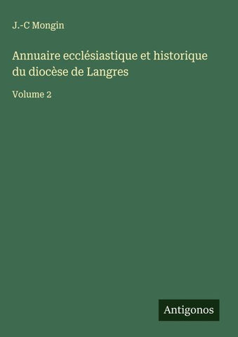 Annuaire ecclésiastique et historique du diocèse de Langres
