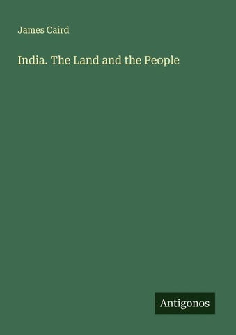 India. The Land and the People