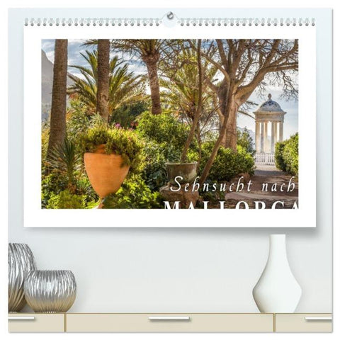 Sehnsucht nach Mallorca (hochwertiger Premium Wandkalender 2026 DIN A2 quer), Kunstdruck in Hochglanz