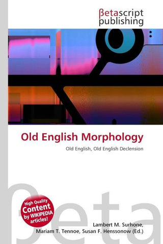 Old English Morphology