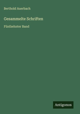 Gesammelte Schriften