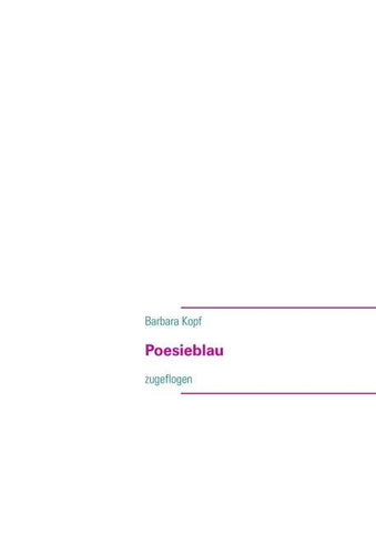Poesieblau